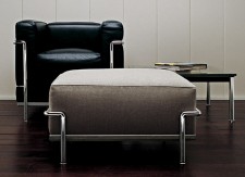 Fauteuil et pouf LC2 - Cassina - LVC Design