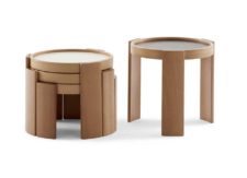 Tables 780 et 783 - Cassina - 780/783 - tables basses empilables - Table basse design Gianfranco Frattini - Cassina - LVC Design