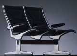 Eames Tandem Seating - ETS - Sièges sur traverse - Vitra - Siège d'attente Eames - Charles & Ray Eames - 1962 - Vitra - LVC Design