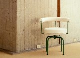 Petit fauteuil LC7 - Structure verte - Cassina