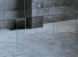Table Naked - Table en verre à rallonges - table à rallonges Glas Italia - Table design Piero Lissoni - Glas Italia - LVC Design