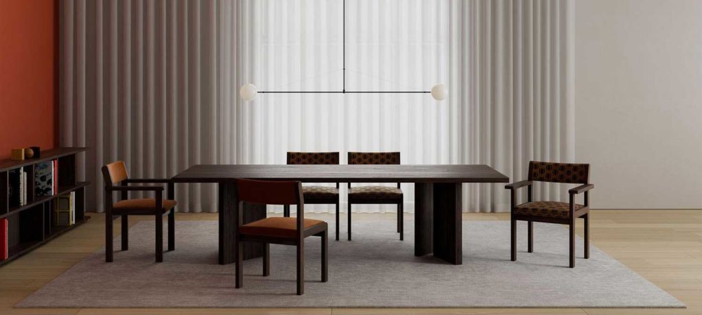 Kaname – Table Kaname – Table e15 – Table design Philipp Mainzer – 2025 – e15 – LVC design www.lvc-design.com